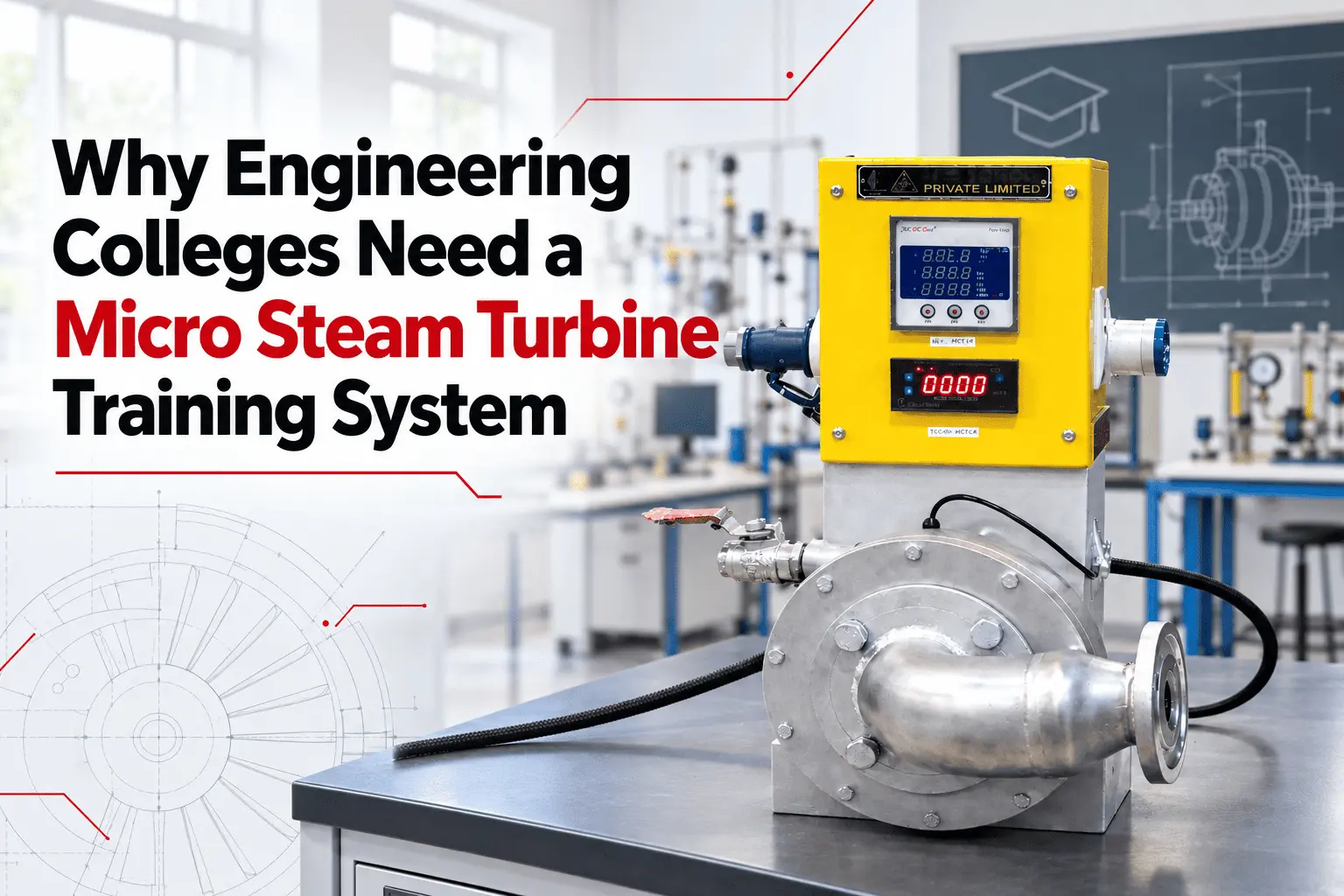 Why Engineering Colleges Need a Micro Steam Turbine Training System
